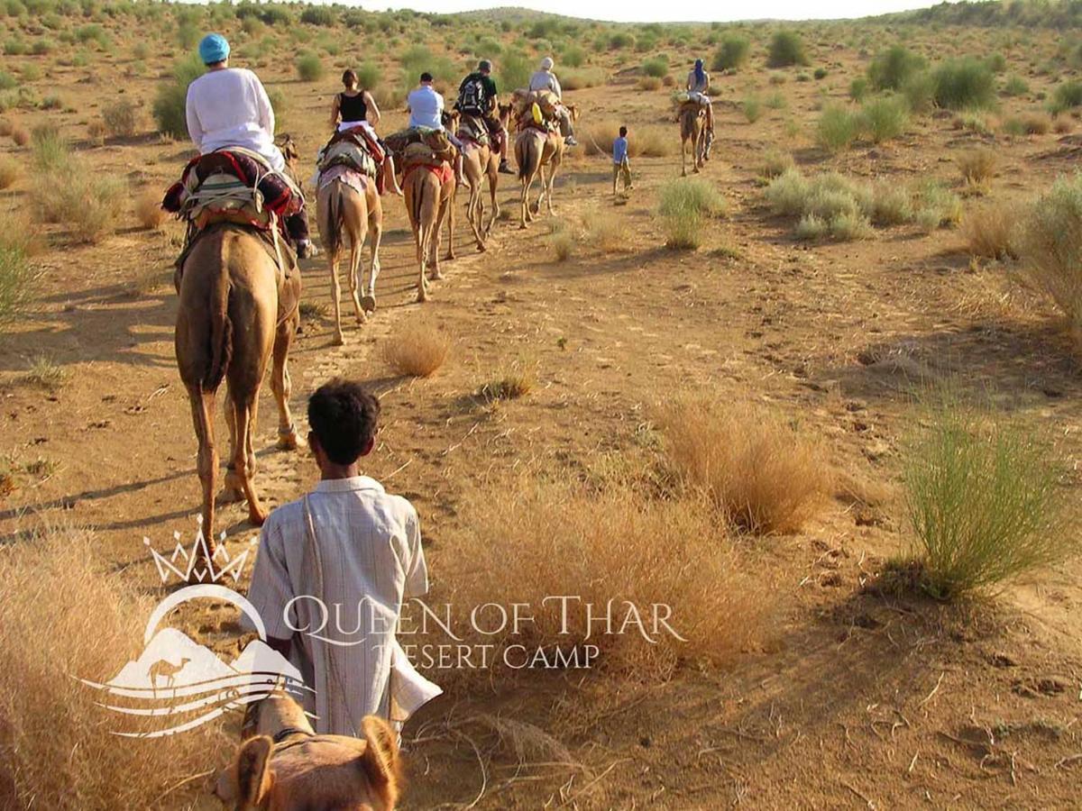 Готель Queen Of Thar Desert Camp Sam Екстер'єр фото