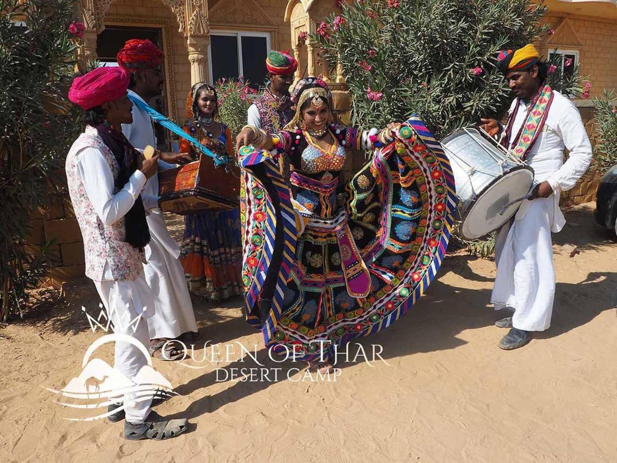 Готель Queen Of Thar Desert Camp Sam Екстер'єр фото